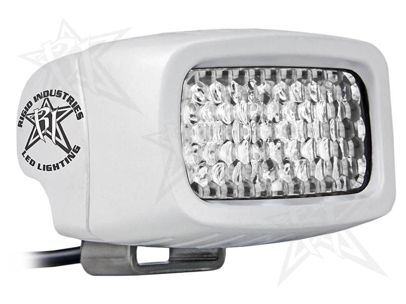 Rigid Industries - Rigid Industries 94251 M-Series SR-M Single Row Mini 60 Deg. Diffusion LED Light