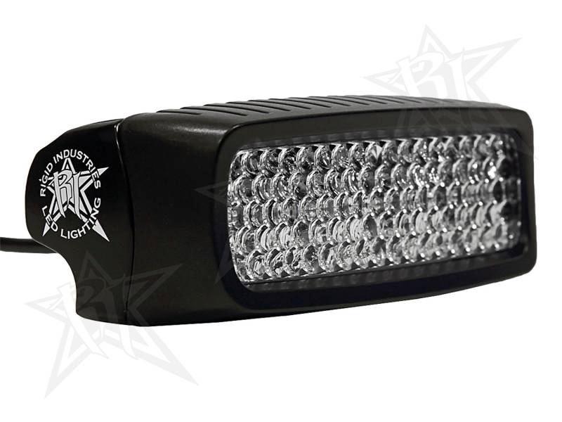Rigid Industries - Rigid Industries 90451 SR-Q-Series Single Row 60 Deg. Diffusion LED Light
