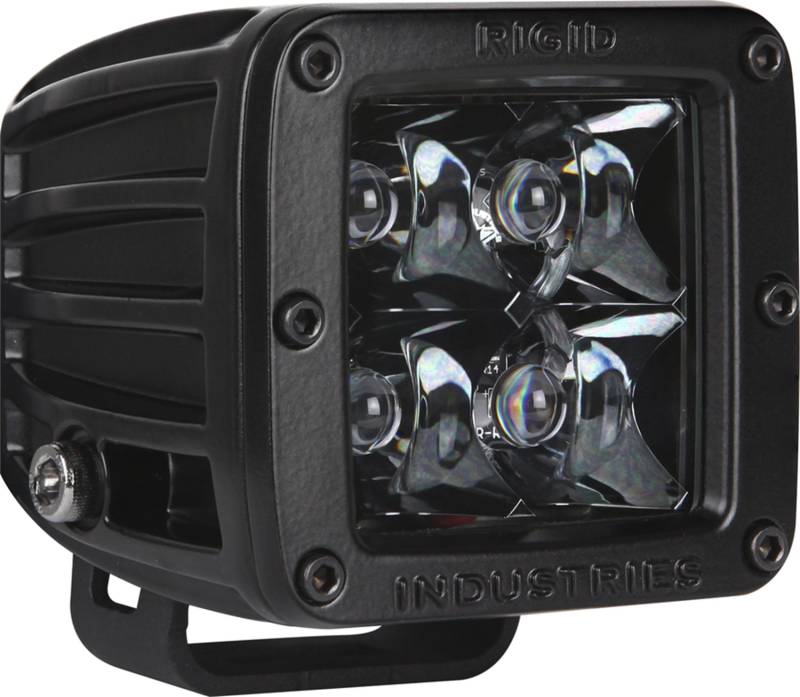 Rigid Industries - Rigid Industries 20121BLK D-Series Midnight Optic Spot Light