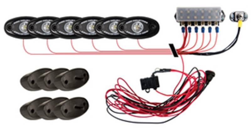 Rigid Industries - Rigid Industries 40025 A-Series Rock Light Kit