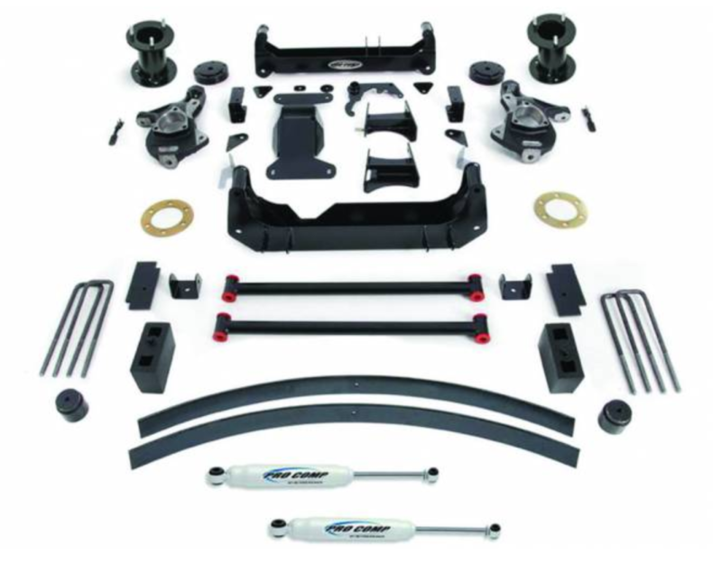 Pro Comp Suspension - Pro Comp K1158B 4" Lift Chevrolet Silverado 1500 2014-2016