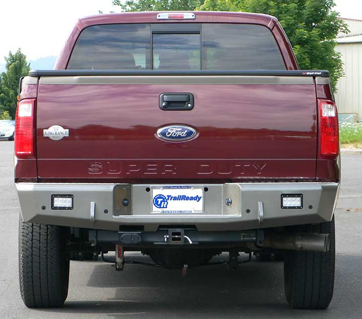 TrailReady - Trail Ready RF8 Rear Bumper with D-Ring Tabs Ford Excursion 1999-2004