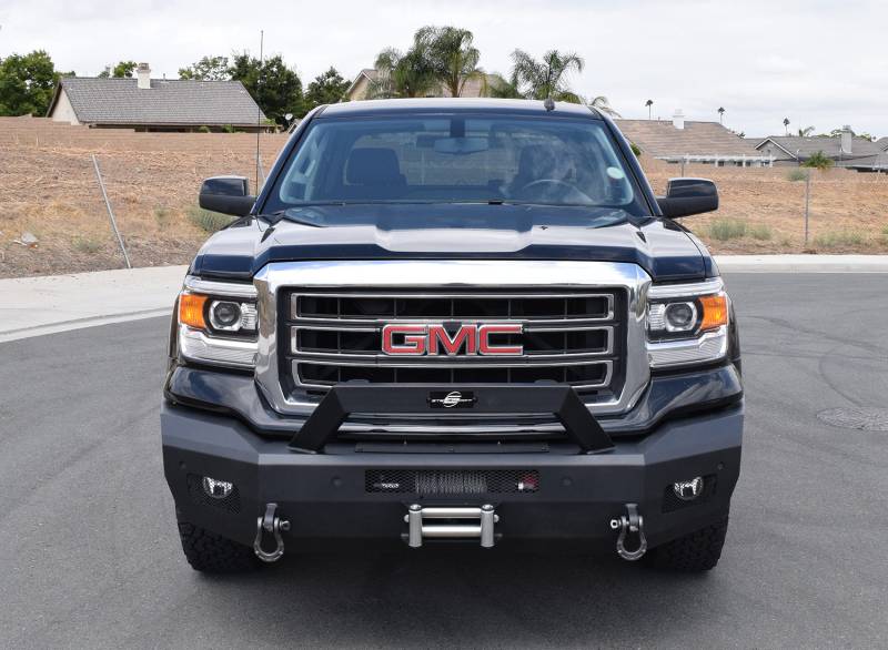Steelcraft - Steelcraft 70-10430 Elevation Bullnose Front Bumper GMC Sierra 1500 2014-2015