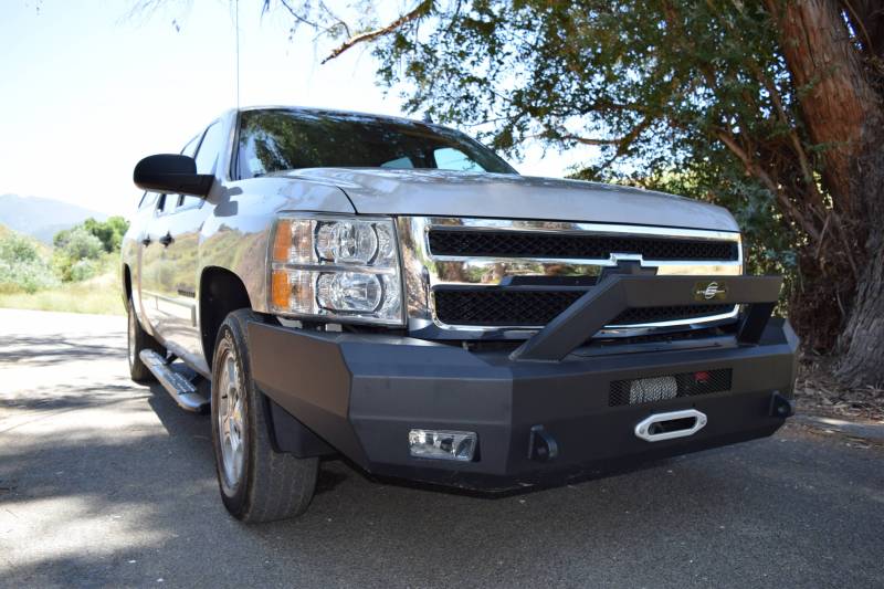 Steelcraft - Steelcraft 70-10420 Elevation Bullnose Front Bumper Chevy Silverado 1500 2014-2018