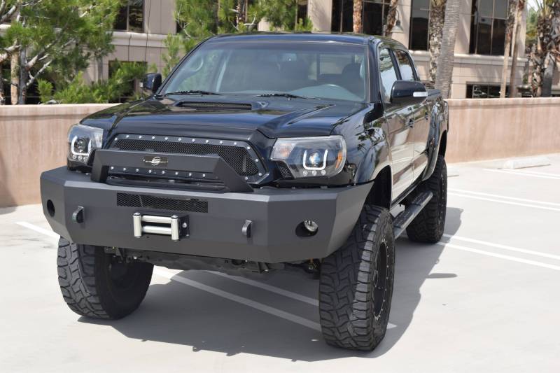 Steelcraft - Steelcraft 70-13370 Elevation Bullnose Front Bumper Toyota Tacoma 2005-2015
