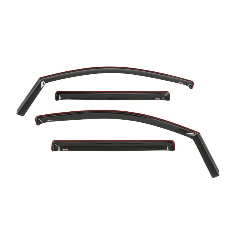 Westin - Westin 72-69483 In Channel Wind Deflector 4pc Nissan Titan XD/Titan Crew Cab 2016-2020