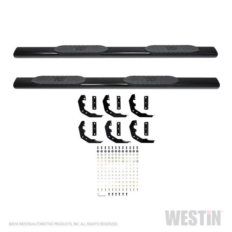 Westin - Westin 21-64085 PRO TRAXX 6 Oval Nerf Step Bars Ram 1500 Crew Cab 2019-2020 (Excl. 2019-2020 Dodge RAM 1500 Classic)