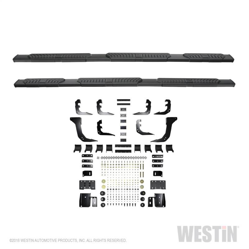 Westin - Westin 28-534705 R5 M-Series Wheel-to-Wheel Nerf Step Bars Ram 1500 Crew Cab 2019-2020 (5.5' Bed)(Excl. 2019-2020 Dodge RAM 1500 Classic)