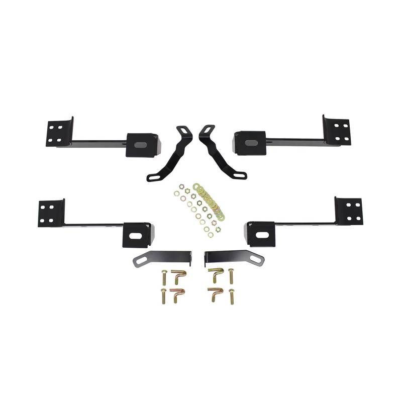 Westin - Westin 22-1065 Premier Oval Nerf Step Bar Mount Kit Chevrolet/GMC Silverado/Sierra 2500HD/3500 Reg/Ext Cab 1999-2014 (Excl HD Diesel)