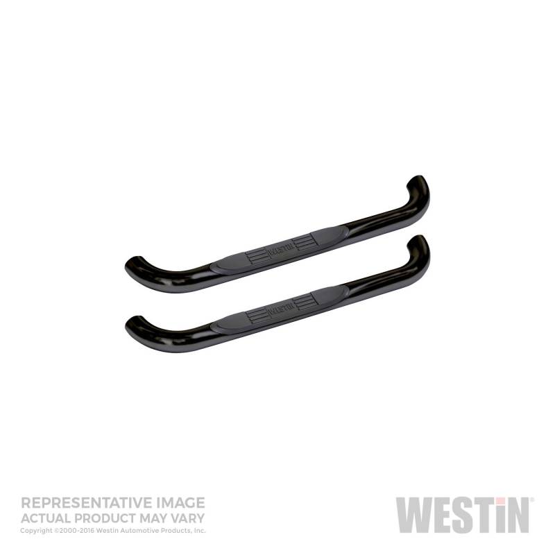 Westin - Westin 23-0535 E-Series 3 Nerf Step Bars Ford F-Series Reg Cab 1980-1997 (97 HD models only) and Bronco Full Size 1980-1996