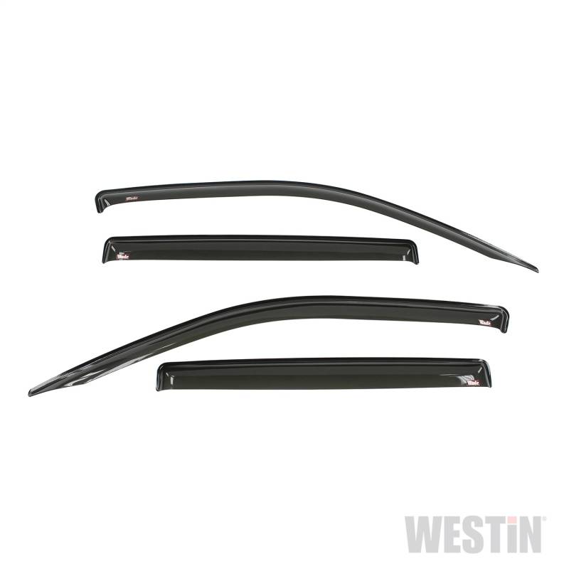 Westin - Westin 72-44480 Tape On Wind Deflector 4pc Honda Ridgeline 2017-2020