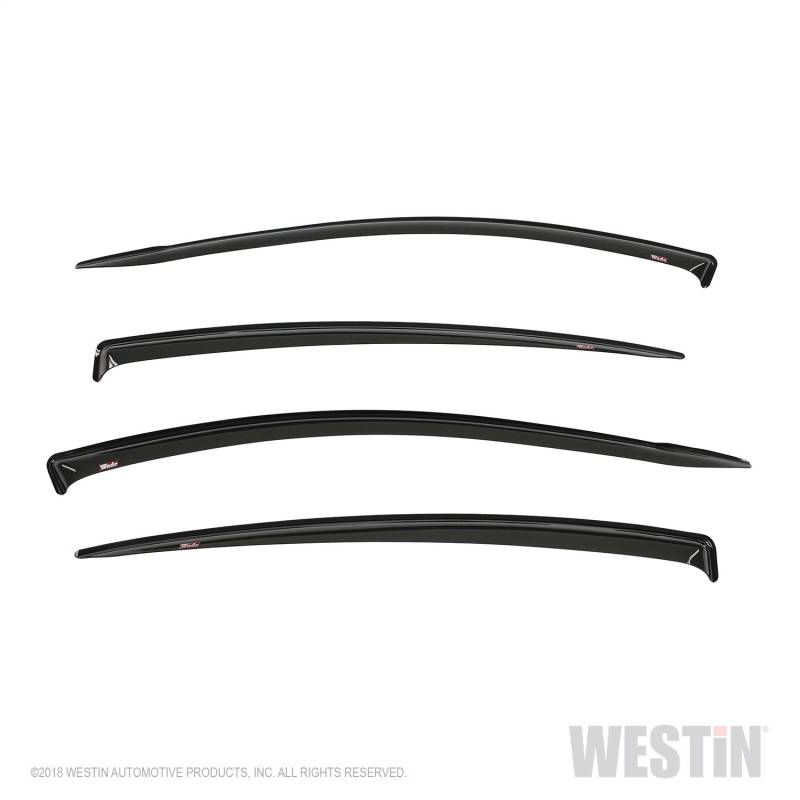 Westin - Westin 72-43492 Tape On Wind Deflector 4pc Hyundai Elantra 2017-2019