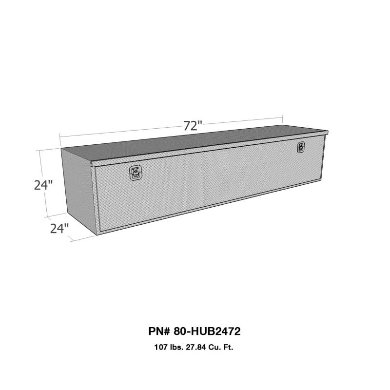 Westin - Brute 80-HUB2472 Brute HD Under Body Tool Box