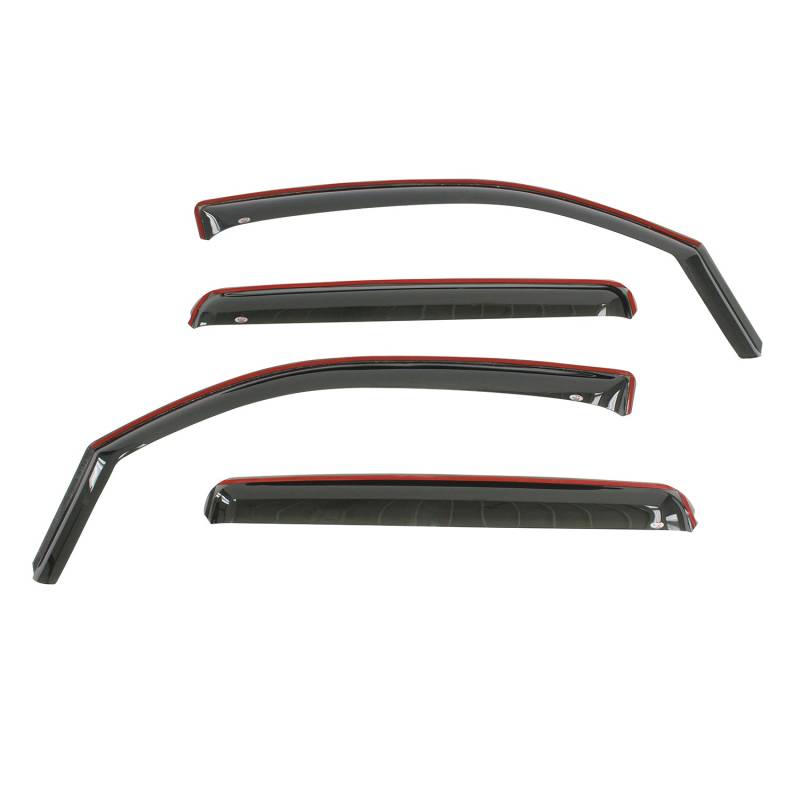 Westin - Westin 72-88433 In Channel Wind Deflector 4pc Toyota Tacoma Double Cab 2005-2020