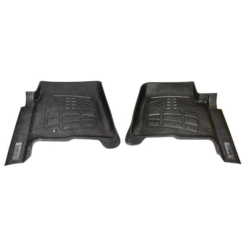 Westin - Westin 72-110024 Sure Fit Floor Liners Front Dodge/Ram Dodge RAM 1500 Crew Cab/Mega Cab 2009-2018 and 1500 Classic Crew Cab 2019-2020 and 2500/3500HD Crew Cab 2010-2018 (one retention hook)