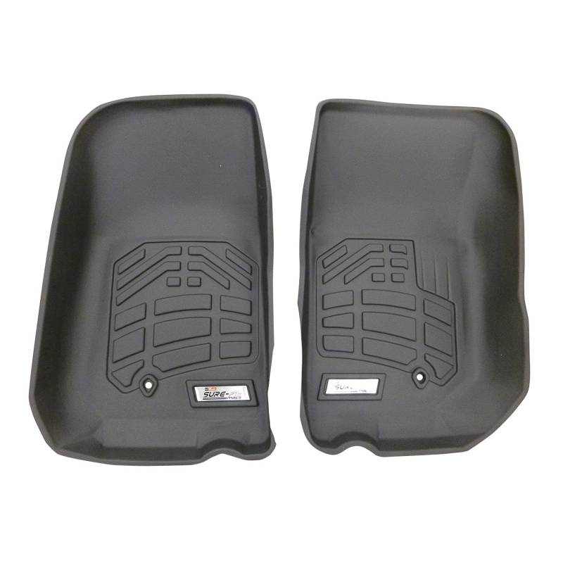 Westin - Westin 72-110034 Sure Fit Floor Liners Front Jeep Wrangler JK 2dr/Wrangler JK Unlimited 4dr 2007-2013