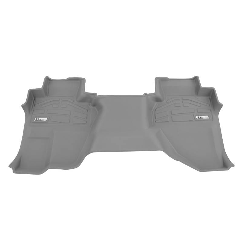 Westin - Westin 72-124058 Sure Fit Floor Liners 2nd Row Chevrolet/GMC Chevy Silverado and GMC Sierra 1500 Double Cab 2014-2018 and Silverado LD 2019 and Sierra 1500 Limited 2019 and 2500/3500 Double Cab 2015-2019