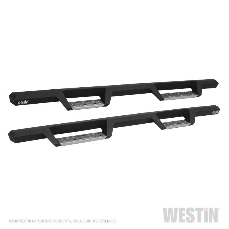Westin - Westin 56-140252 HDX Stainless Drop Nerf Step Bars Nissan Titan XD Crew Cab 2016-2020/Titan Crew Cab 2017-2020