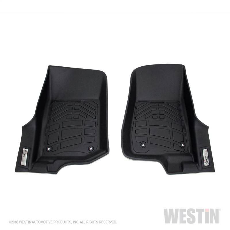 Westin - Westin 72-110102 Sure Fit Floor Liners Front Jeep Wrangler JL 2018-2020 and Gladiator 2020