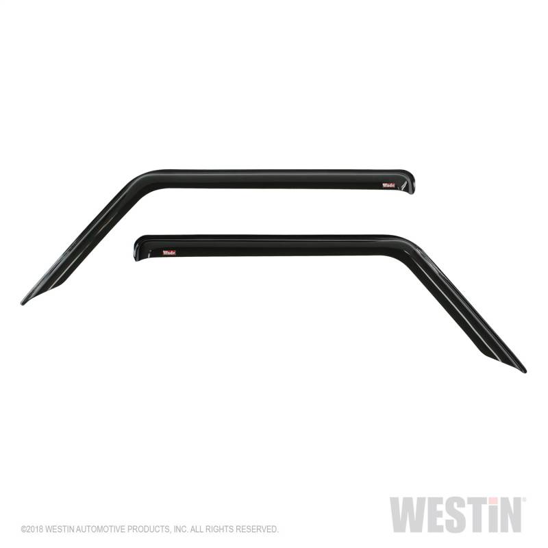 Westin - Westin 72-51468 Tape On Wind Deflector 2pc Jeep Wrangler JL 2018-2020