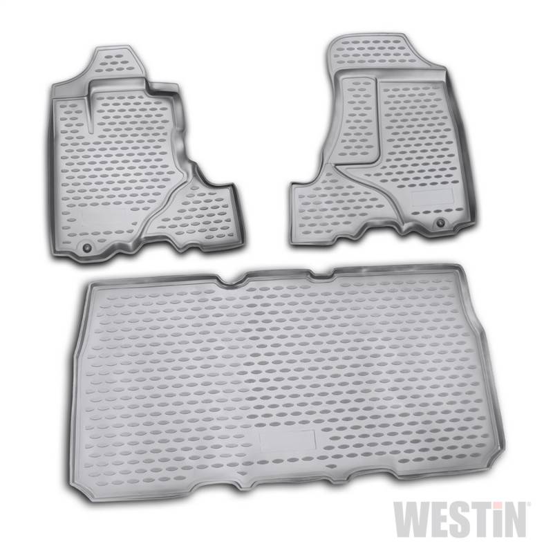 Westin - Westin 74-15-31003 Profile Floor Liners Front & 2nd Row Honda Element 2003-2011 (Excl models with interior console cooler)