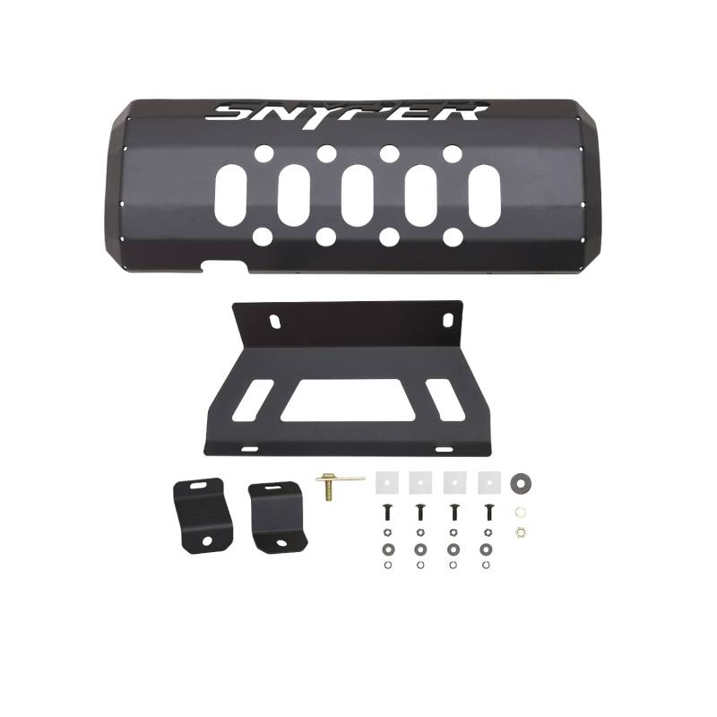 Westin - Westin 42-21045 Muffler Skid Plate Jeep Wrangler JK 2007-2018