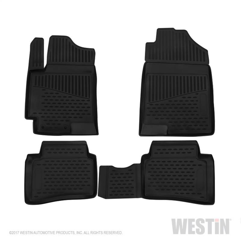 Westin - Westin 74-17-51053 Profile Floor Liners Front & 2nd Row Hyundai Solaris 2017-2018