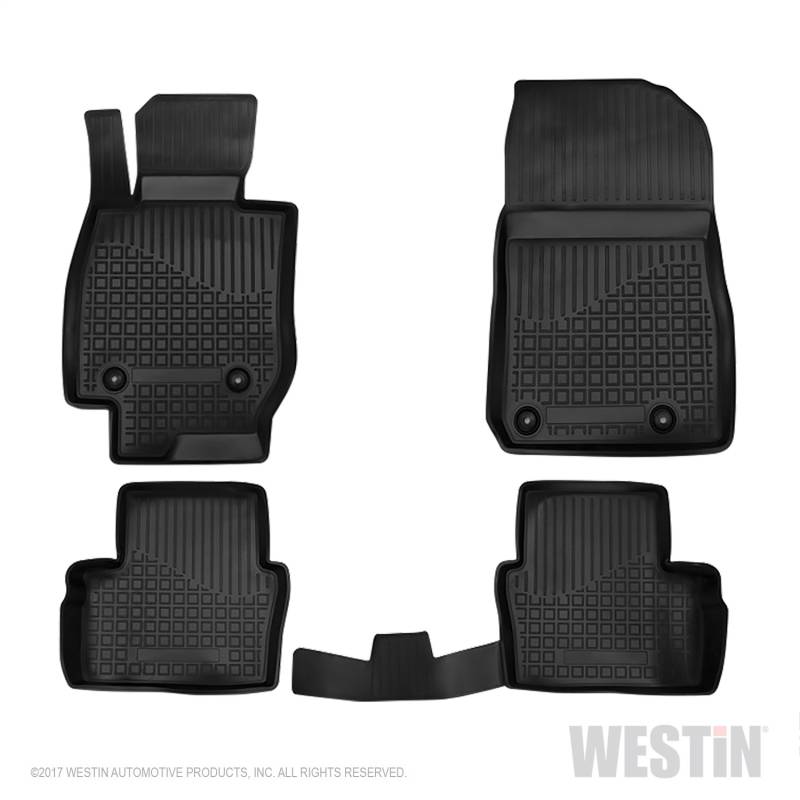 Westin - Westin 74-26-51028 Profile Floor Liners Front & 2nd Row Mazda CX-3 2015-2019