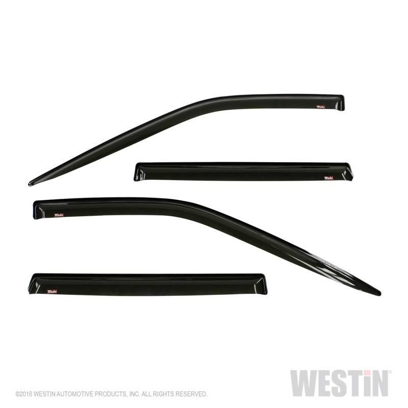 Westin - Westin 72-37448 Tape On Wind Deflector 4pc Ford Expedition 2018-2020