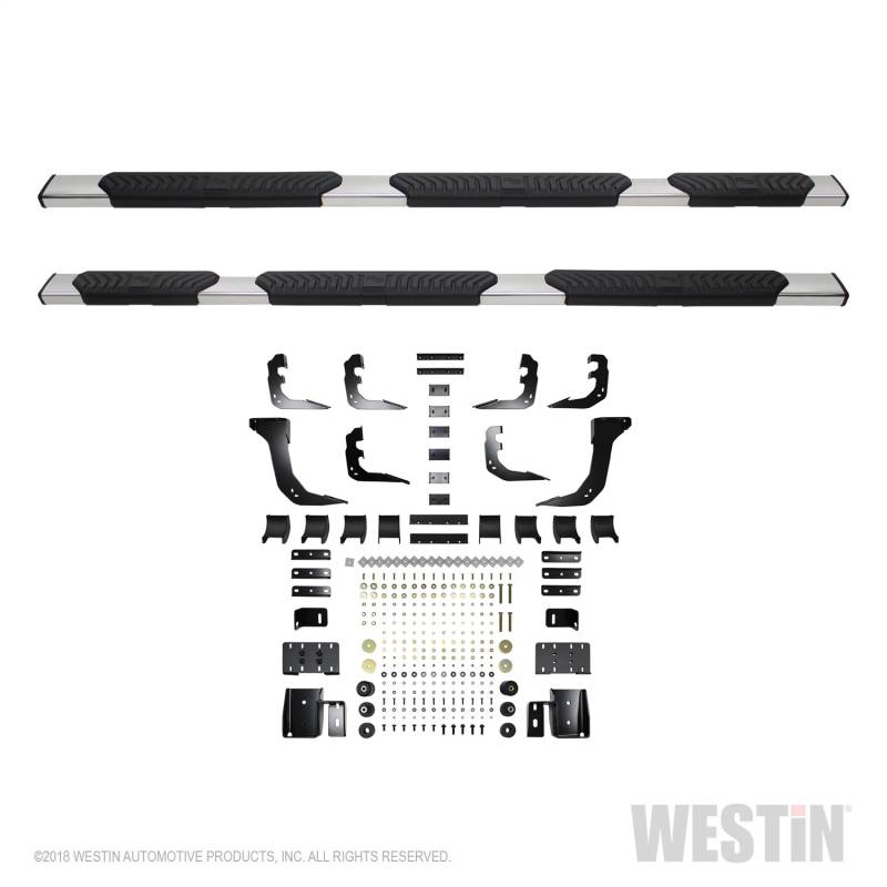 Westin - Westin 28-534700 R5 M-Series Wheel-to-Wheel Nerf Step Bars Ram 1500 Crew Cab 2019-2020 (5.5' Bed)(Excl. 2019-2020 Dodge RAM 1500 Classic)