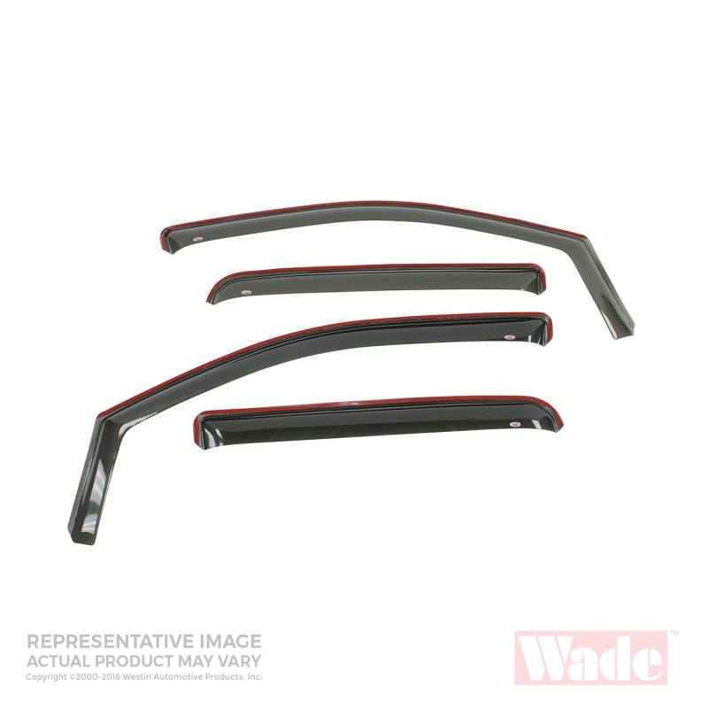 Westin - Westin 72-88493 In Channel Wind Deflector 4pc Toyota Highlander/Hybrid 2001-2007