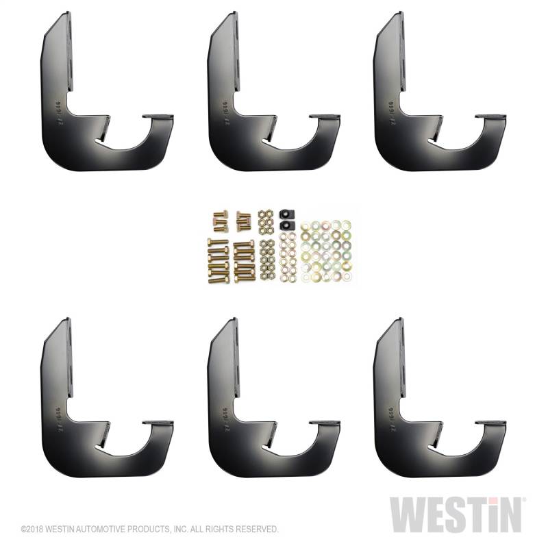 Westin - Westin 27-2145 Running Board Mount Kit Chevrolet/GMC Chevy Silverado and GMC Sierra 1500 Double/Crew Cab 2014-2018 and Silverado LD/Sierra 1500 Limited 2019 and 2500/3500 Double/Crew Cab 2015-2019