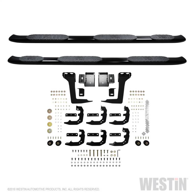 Westin - Westin 21-534705 PRO TRAXX 5 Oval W2W Nerf Step Bars Ram 1500 Crew Cab 2019-2020 (5.5' Bed)(Excl. 2019-2020 Dodge RAM 1500 Classic)