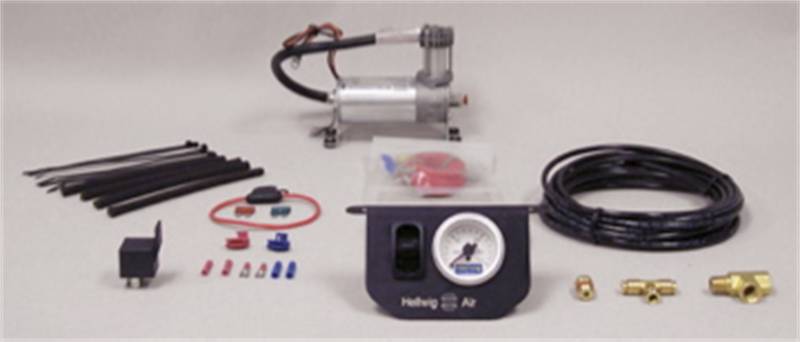 Hellwig - Hellwig 4885 Compressor Kit Single Gauge