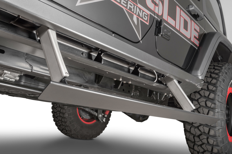 Rock Slide Engineering - Rock Slide Engineering BD-SS-200-JL4 Gen II Steps Sliders Jeep Wrangler JK 2018-2020