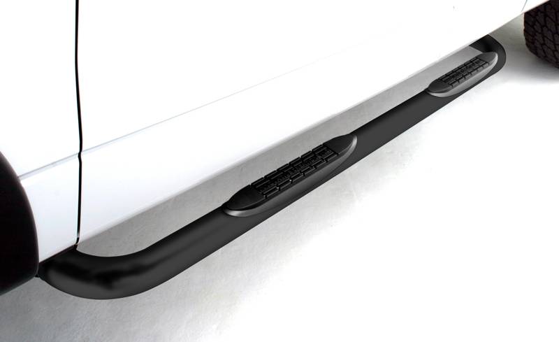 ICI - ICI BLAK36DGX 3" Round Nerf Bar Black Dodge RAM 2007-2019 - Pair