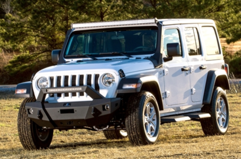 Hammerhead Bumpers - Hammerhead 600-56-0757 Stubby Pre-Runner Front Bumper Jeep Gladiator JT 2020-2021