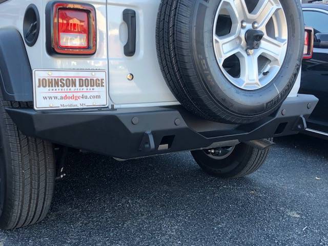Hammerhead Bumpers - Hammerhead 600-56-0747 Standard Rear Bumper Jeep Wrangler JL 2018-2020