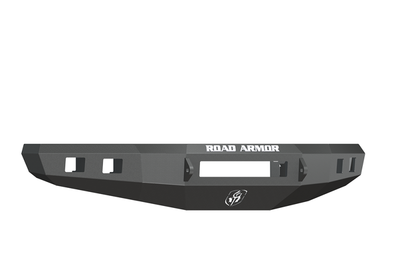 Road Armor - Road Armor 615R0B-NW Front Stealth Non-Winch Bumper with Square Light Holes F-150 2015-2017