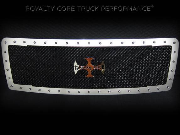 Royalty Core - Royalty Core 13605 Ford F-150 2009-2012 RC1 Factory Color Match Main Grille with Center Emblem