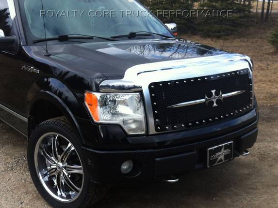 Royalty Core - Royalty Core 13606 Ford F-150 2009-2012 RC1 Main Grille with Chrome Sword Assembly