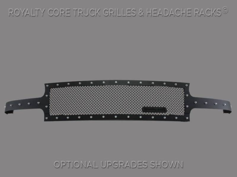 Royalty Core - Royalty Core 13638 Chevrolet 1500 1999-2002 Full Grille Replacement RC1 Classic Grille
