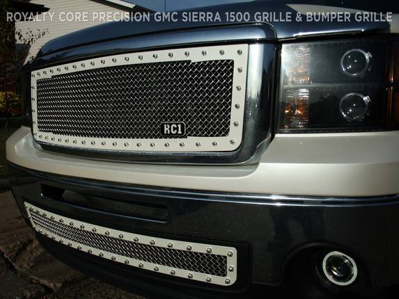 Royalty Core - Royalty Core 13654 GMC Sierra 1500 & Denali 2007-2013 RC1 Gloss Main Grille Factory Color Match