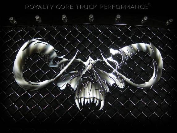 Royalty Core - Royalty Core 13776 Goat Skull Airbrushed