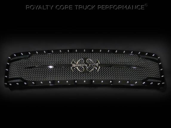 Royalty Core - Royalty Core 13783 Chevrolet 1500 2007-2013 RC2 Full Grille Replacement with Sword Assembly
