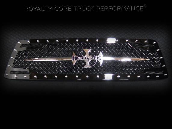 Royalty Core - Royalty Core 13787 Toyota Tundra 2010-2013 RC2 Main Grille with Chrome Sword Assembly