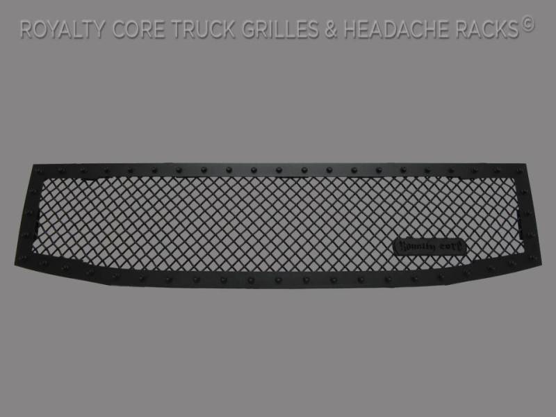 Royalty Core - Royalty Core 13816 Nissan Titan 2004-2015 RC1 Full Grille Replacement Satin Black
