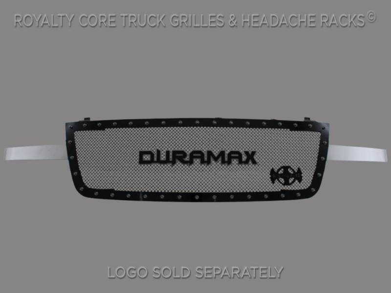 Royalty Core - Royalty Core 13822 Chevrolet 2500/3500 2005-2007 RC1 Full Grille Replacement Color Matched Arms