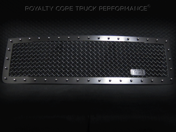 Royalty Core - Royalty Core 13866 GMC Sierra 2500/3500 HD 2011-2014 RC1 Main Grille Satin Black