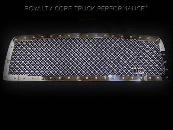 Royalty Core - Royalty Core 14115 Dodge Ram 1500 2013-2018 RC1 Classic Grille Chrome
